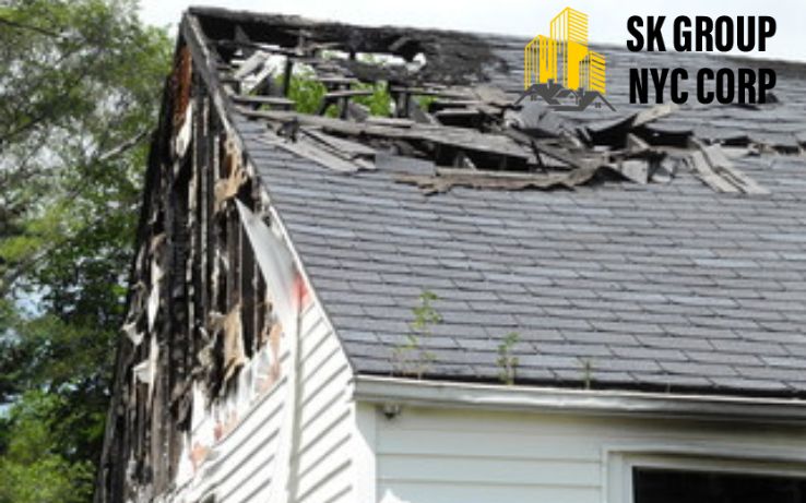 5 roof damage repair signs provided by sk group