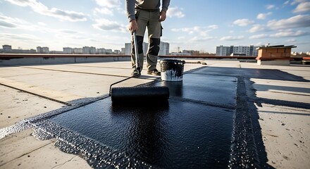 thorocoat exterior waterproof coating applied on concrete surface for long-lasting protection