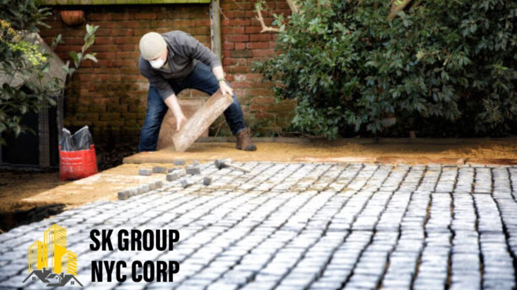 Paverstone maintenance for patios and driveways to prevent cracks, stains, and weed growth