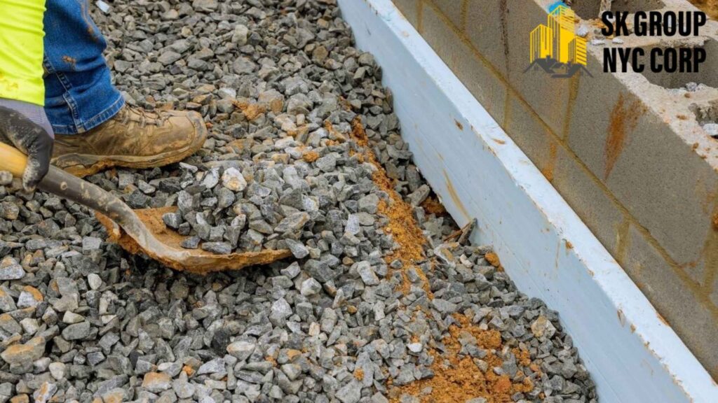 Protecting the foundation with effective concrete waterproofing and backfill. No compromises here!