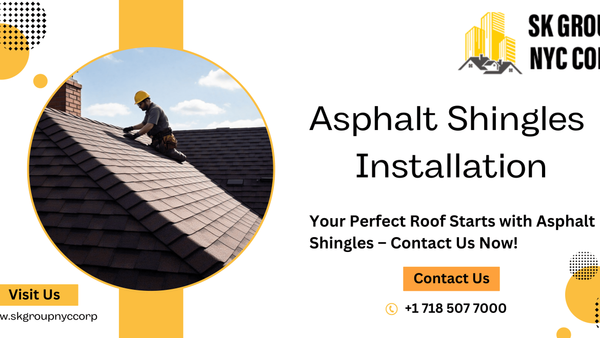 asphalt shingles installation