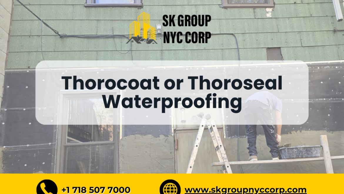 thorocoat or thoroseal waterproofing