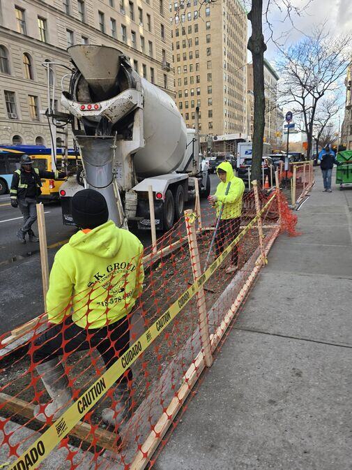 sidewalk reconstruct