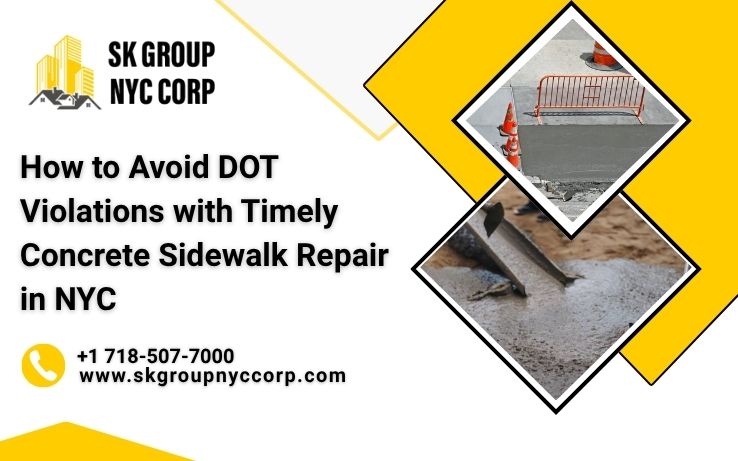 skgroupnyccorp concrete sidewalk repair