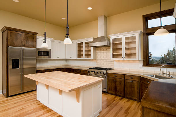 Two-Tone Cabinets for nyc homes