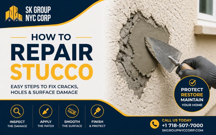 How to Repair Stucco