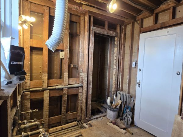 bathroom demolition nyc by sk group