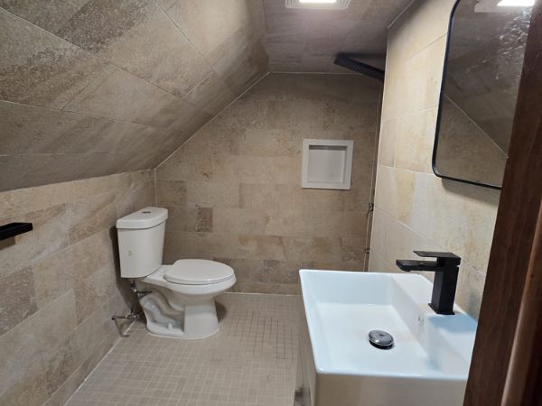 bathroom remodel by sk group