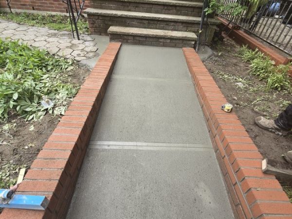 brick retaining wall