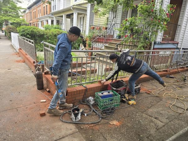 fence installation in nyc by sk group