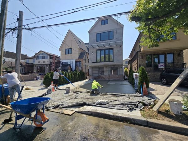 heated driveway install