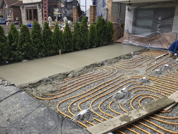 heated driveway installation in nyc
