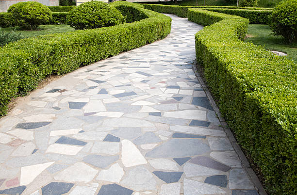 paver walkway installation in nyc by sk group