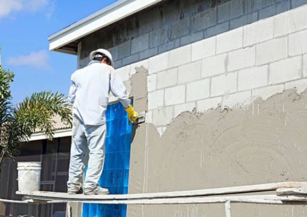 stucco repair and installation for nyc residential properties by sk group nyc corp