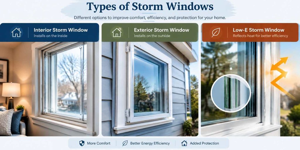 Different Types of Storm Windows Explained