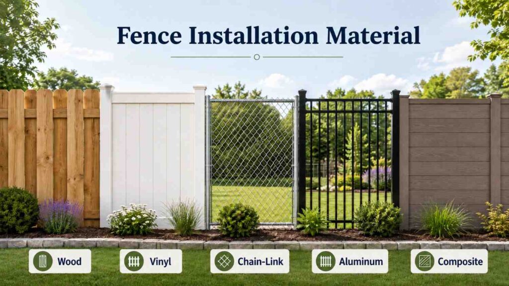 fence installation cost
